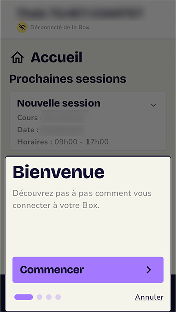 Tutoriel connexion box Kiplearn