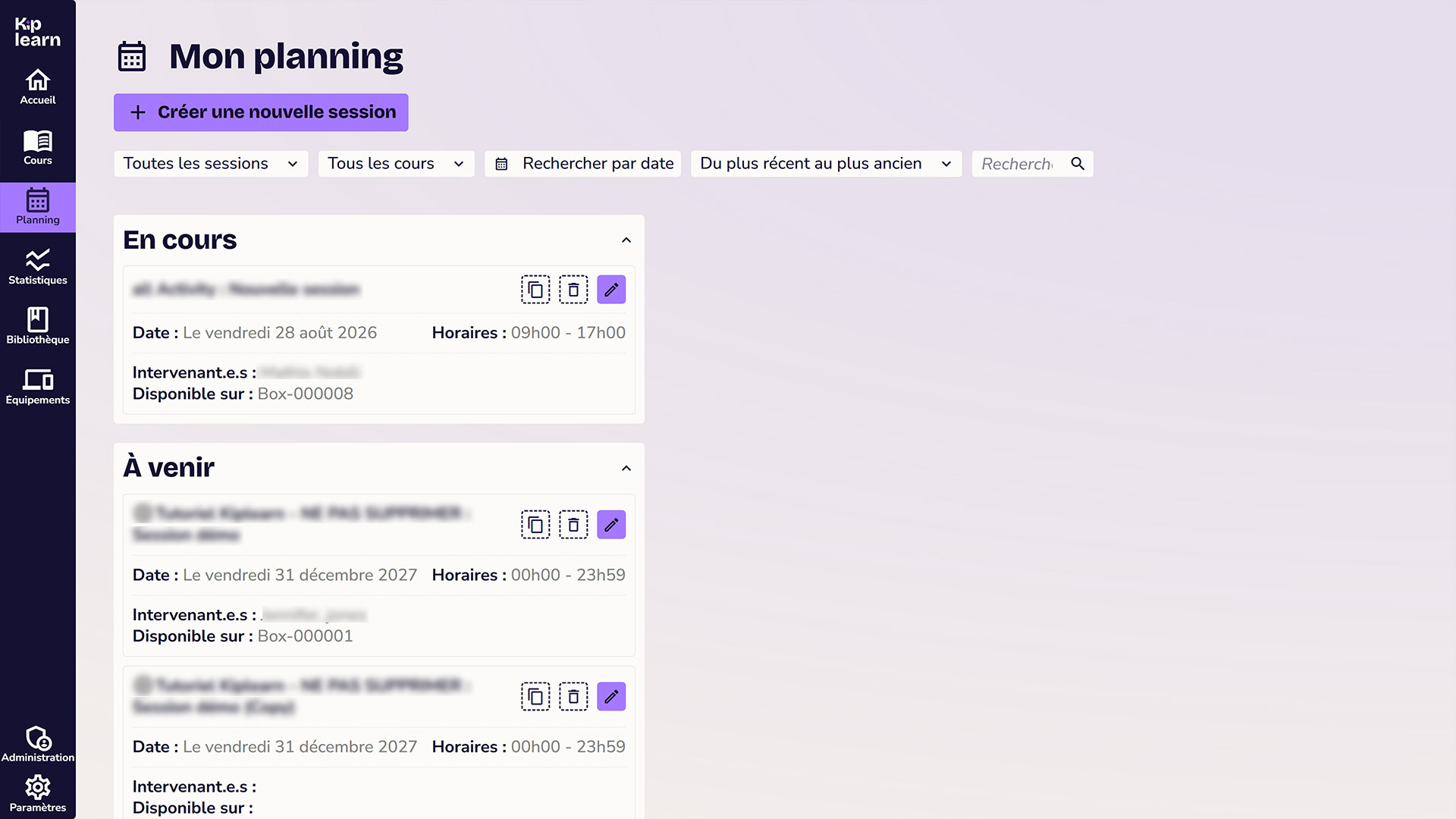 Module Planning