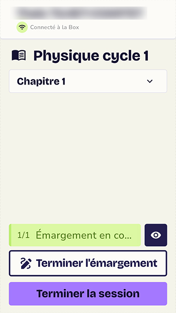 Émargement en cours Kiplearn
